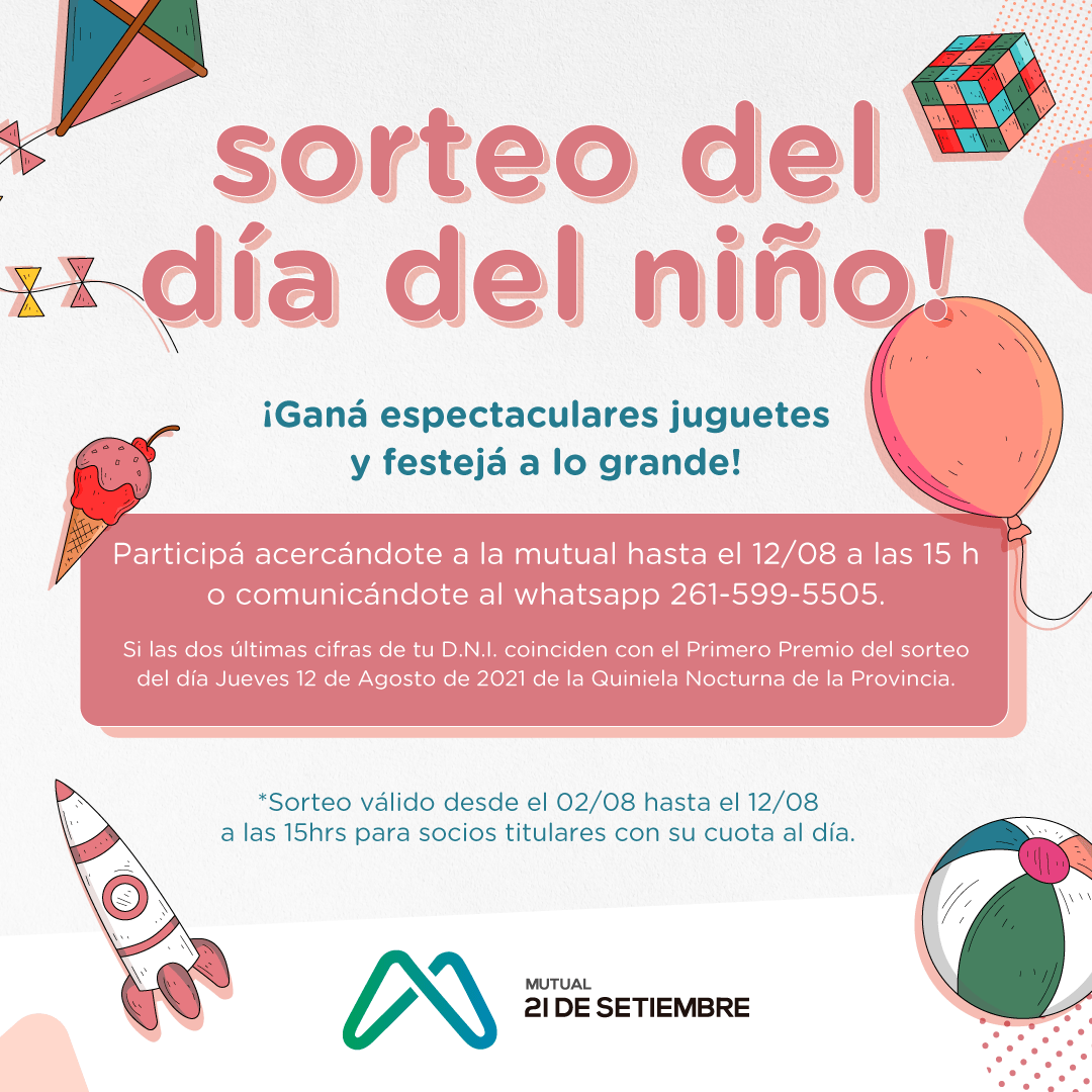 Sorteo Día del niño