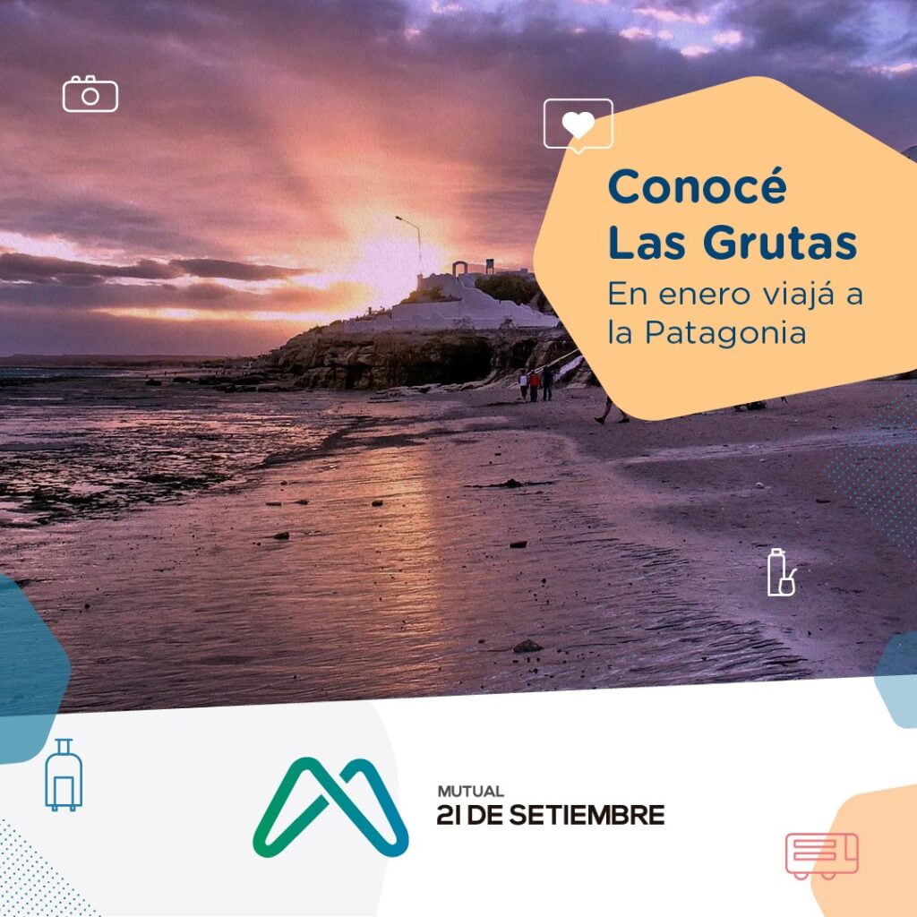 Conoce Las Grutas de la mano de La Mutual🤝