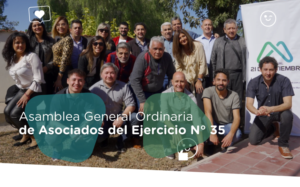 𝗔𝘀𝗮𝗺𝗯𝗹𝗲𝗮 N° 𝟯𝟱 de la Mutual 21 de Setiembre