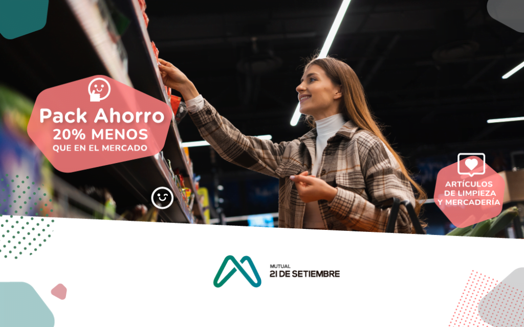 Pack ahorro 20% menos que en el mercado